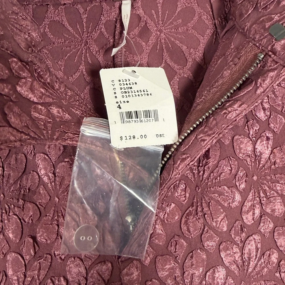 NWT Free People Runaway Floral Pants - Picture 7 of 10